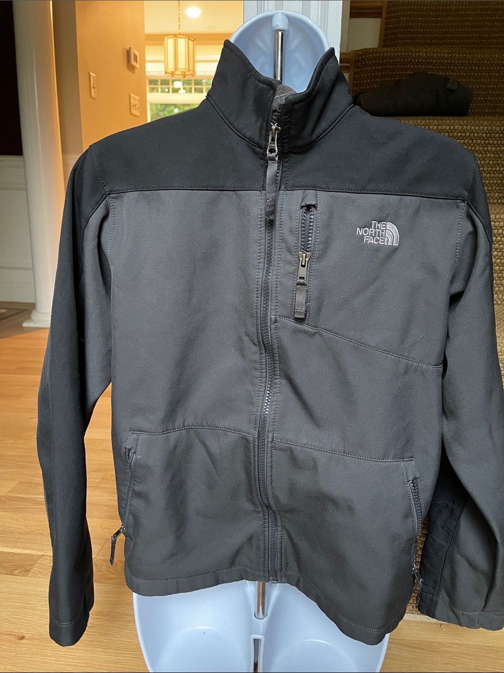 The North Face Kid’s Lightweight Softshell Jacket with fleece lining